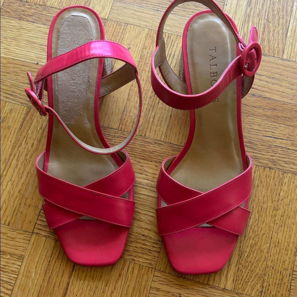 Talbots Pink Strappy Sandals